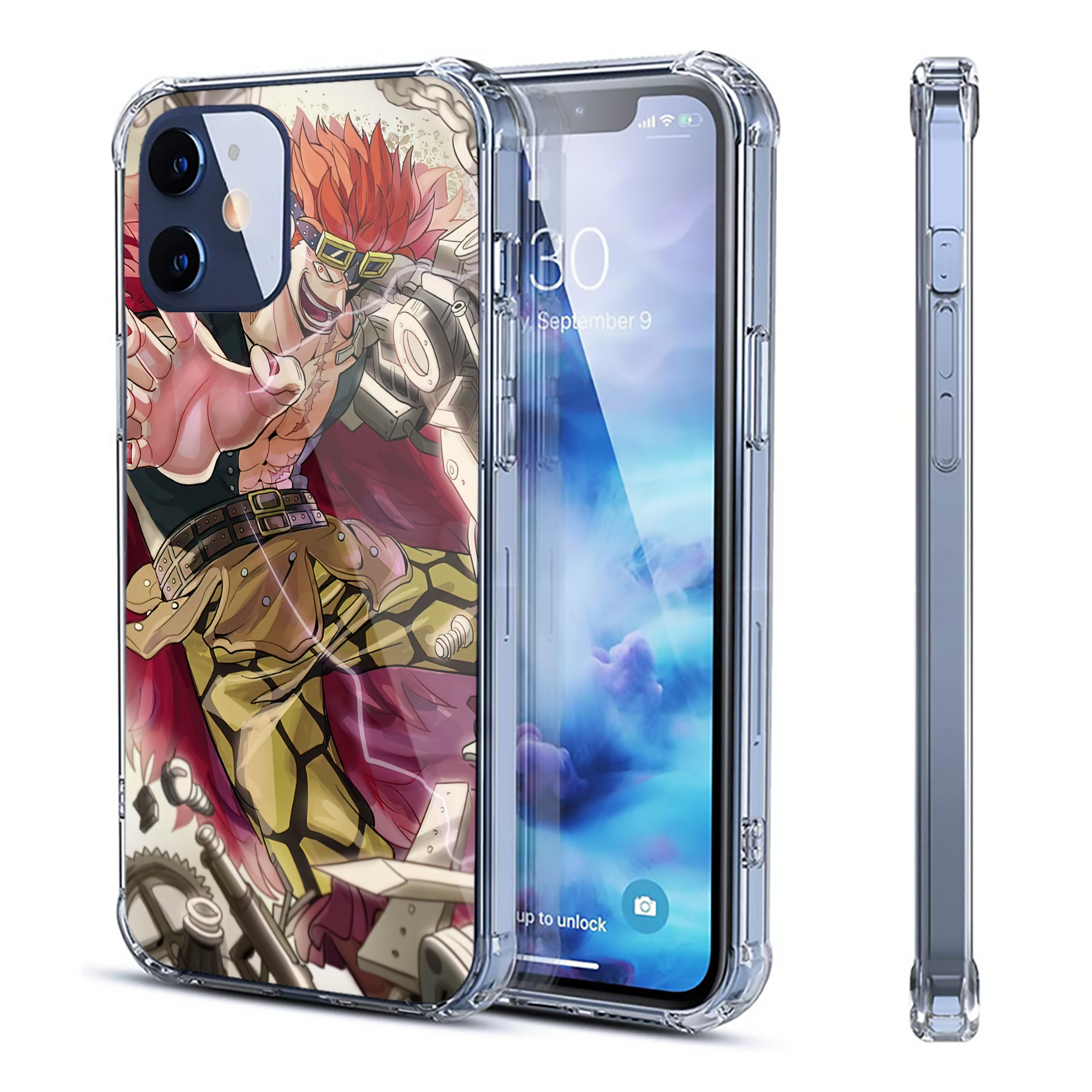（画像用） ワンピース ONE PIECE 【iPhone 12シリーズ対応】透明スマホケース（クリアソフトケース）